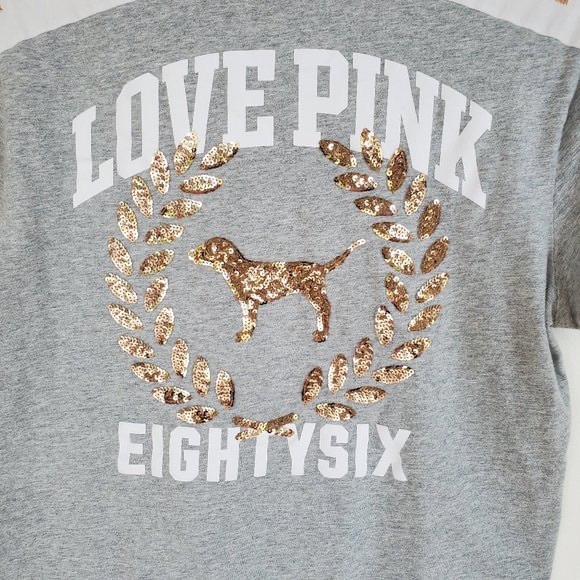PINK Victoria's Secret Tops - VS Pink Bling Shirt